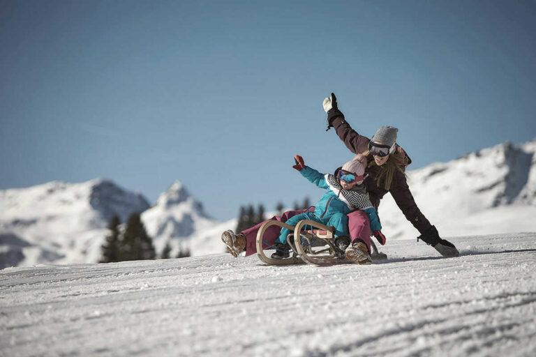 Winterurlaub in Saalbach - Appartement direkt an der Skipiste