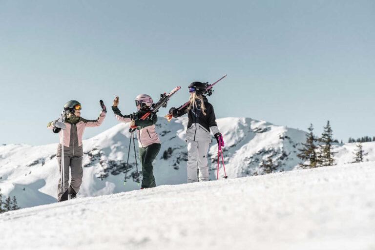 Winterurlaub in Saalbach - Appartement direkt an der Skipiste