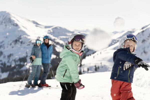 Winterurlaub in Saalbach - Appartement direkt an der Skipiste